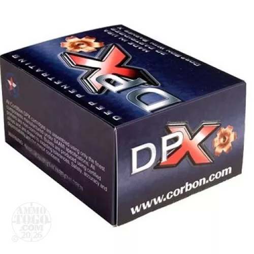 10mm Auto Ammo – 20 Rounds of 155 Grain Jacketed Hollow-Point (JHP) by DPX Ammunition