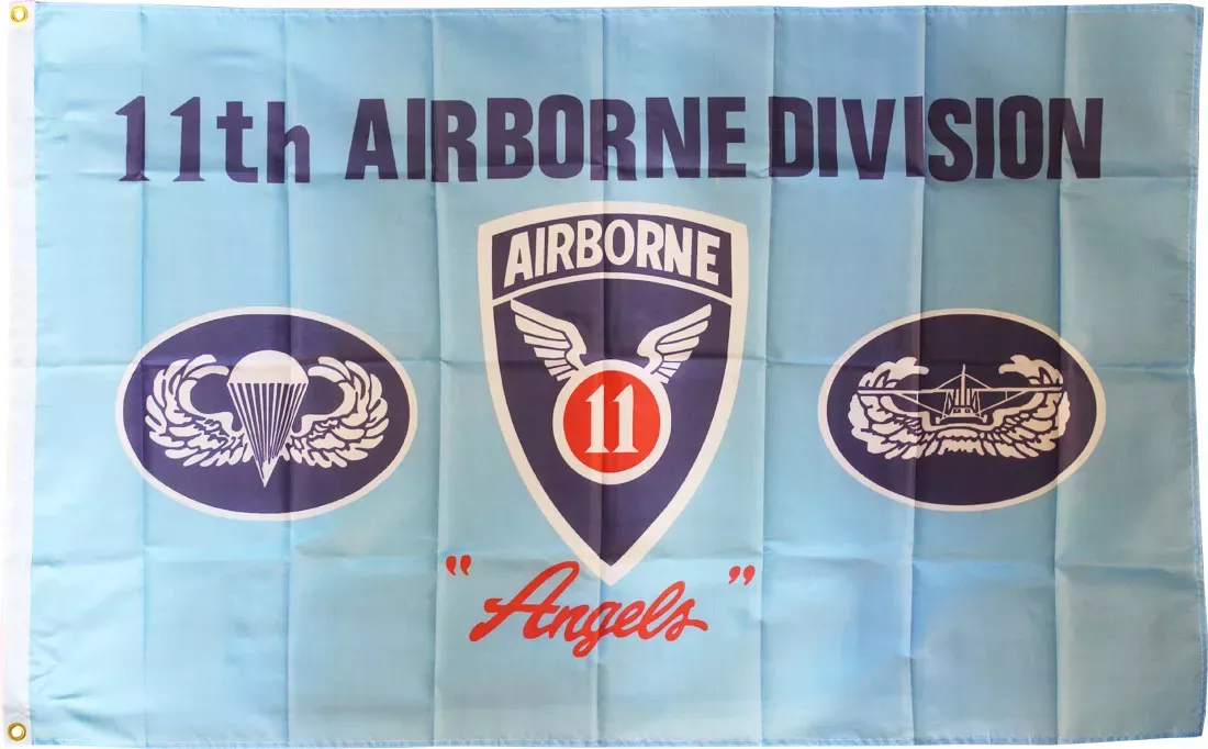 11th Airborne Division – 3’X5′ Polyester Flag