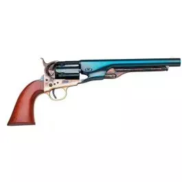 1860 Army 8″ .44 Fluted Charcoal Blue