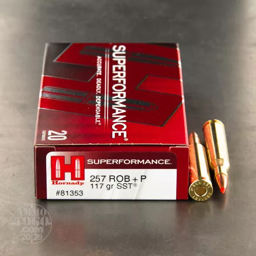 .257 ROBERTS SST Ammo for Sale by Hornady – 20 Rounds