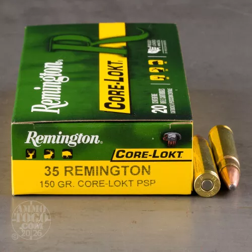 35 REMINGTON Pointed Soft-Point (PSP) Ammo for Sale by Remington – 20 Rounds