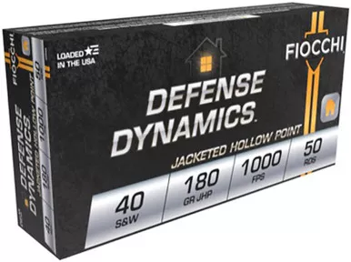 40 S&W 180gr JHP 50rd