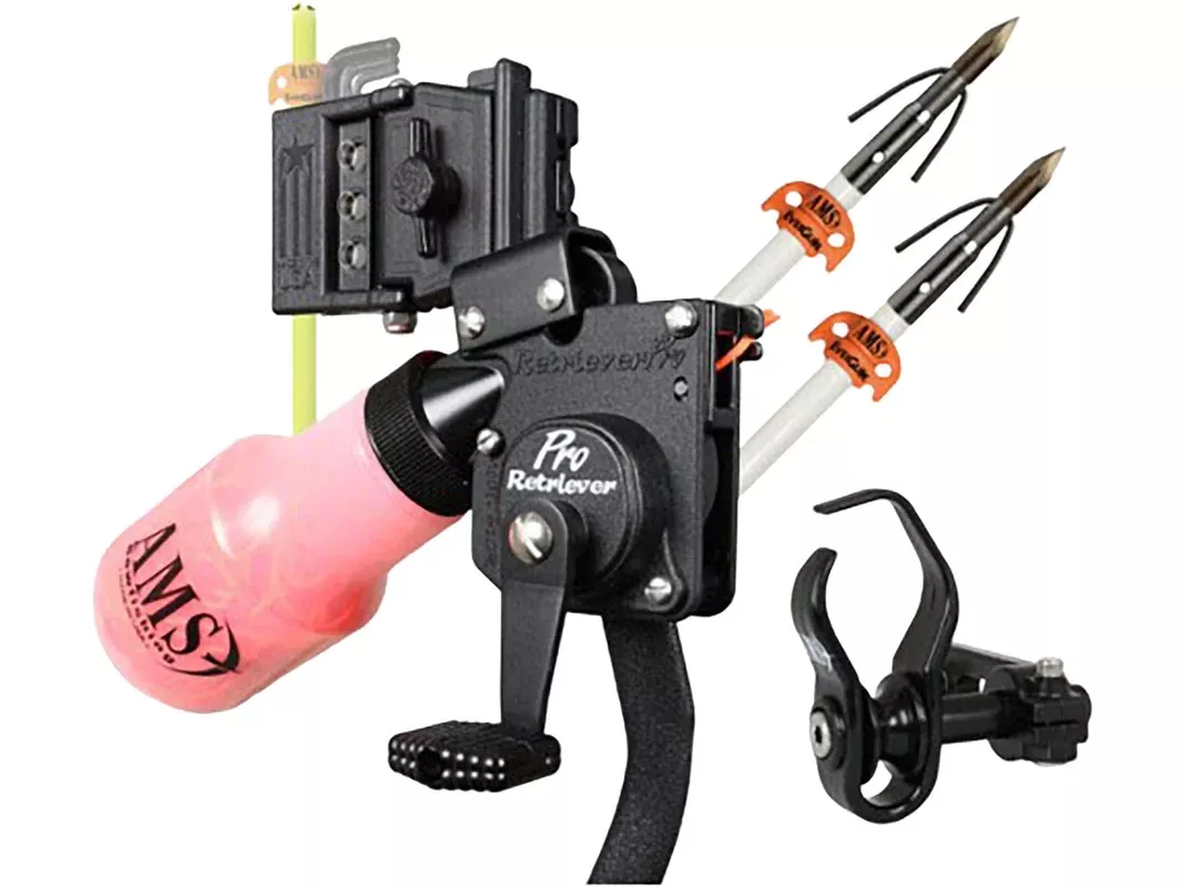 AMS Retriever Pro Bowfishing Reel Package Left Hand