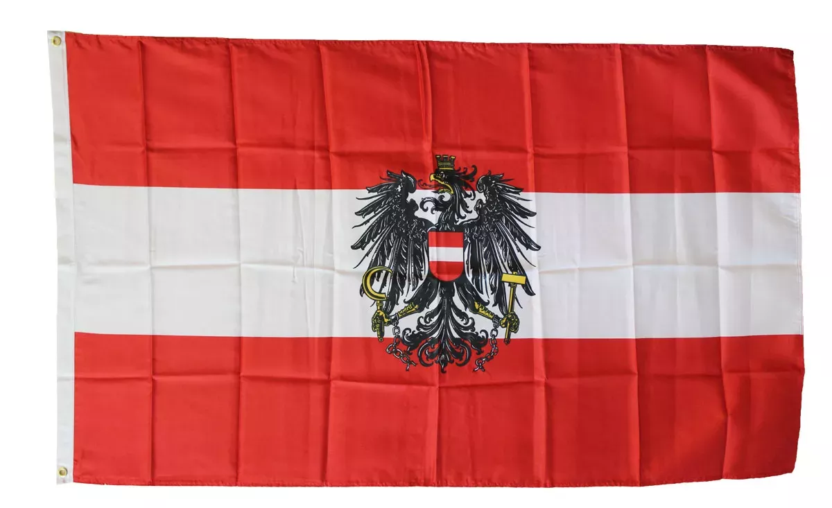 Austria - 3'X5' Polyester Flag (Eagle)
