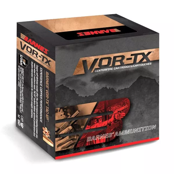 Barnes VOR-TX 45 Colt (Long Colt) Ammunition 200 Grain Solid Hollow Point Box of 20