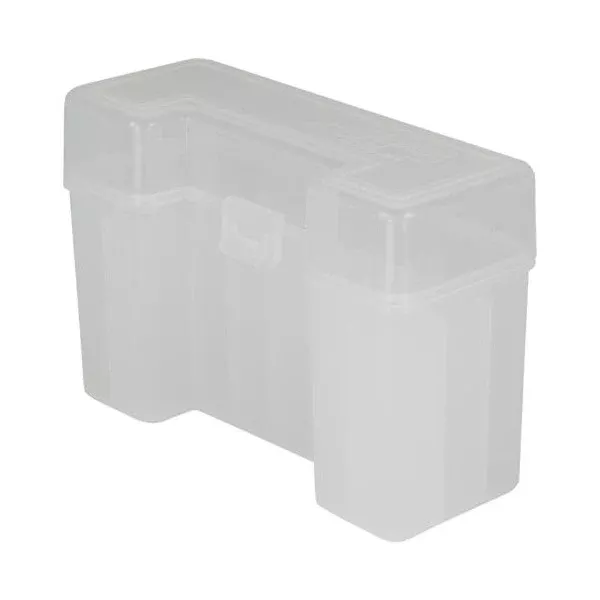 BERRY ULTRA MAG HINGE-TOP BOX 20 ROUND-CLEAR 50/cs
