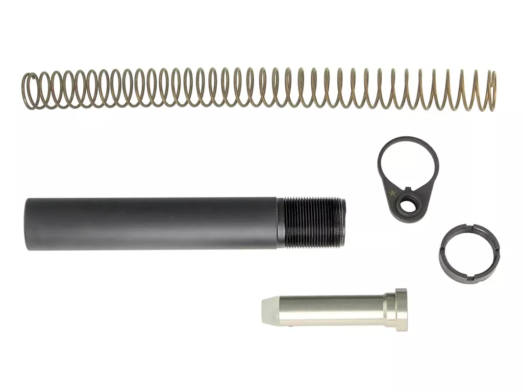 Bravo Company BCM Receiver Extension Buffer Tube Kit AR-15 Pistol Aluminum Matte