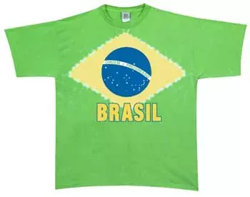 Brazil Tie-Dye T-Shirt