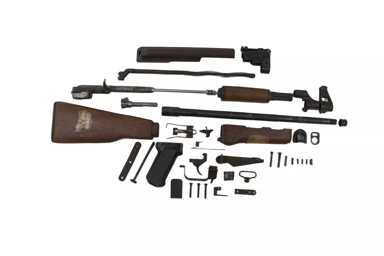 Bulgarian AK-47 Parts Kit 7.62x39 - Fixed Stock - Non-Matching - S/N EB3773