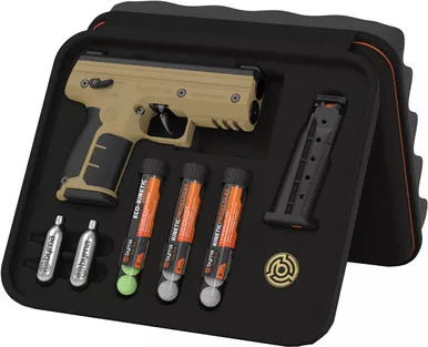 BYRNA SD KINETIC KIT TAN W/ 2 MAGS & PROJECTILES