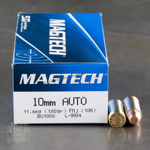 Cheap 10mm Auto ammo - Bulk Magtech Full Metal Jacket (FMJ) 1000 Round Packs