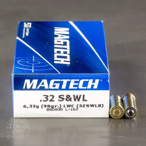 Cheap 32 Smith & Wesson Long ammo – Bulk Magtech Lead Wadcutter 1000 Round Packs