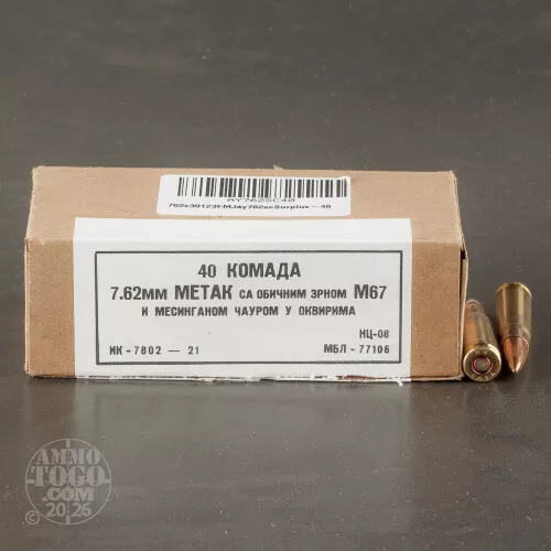 Cheap 7.62X39 ammo – Bulk Military Surplus Full Metal Jacket (FMJ) 1120 Round Packs