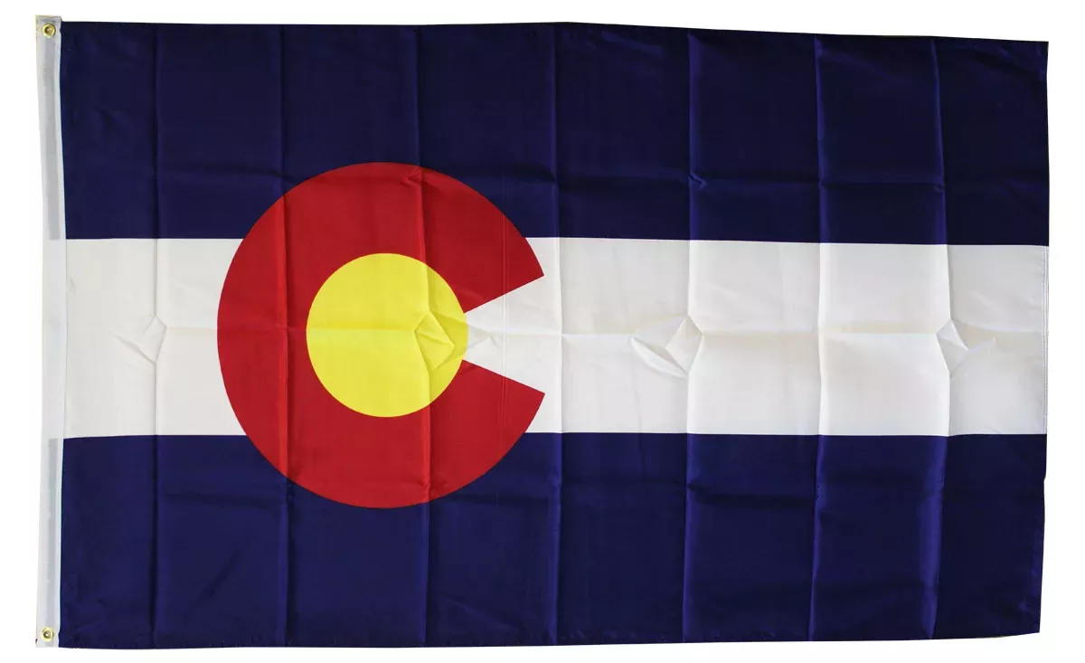 Colorado - 3'X5' Polyester Flag