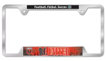 DC United Metal License Plate Frame