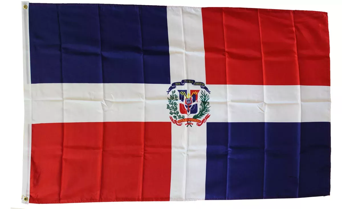 Dominican Republic - 3'X5' Polyester Flag (State)