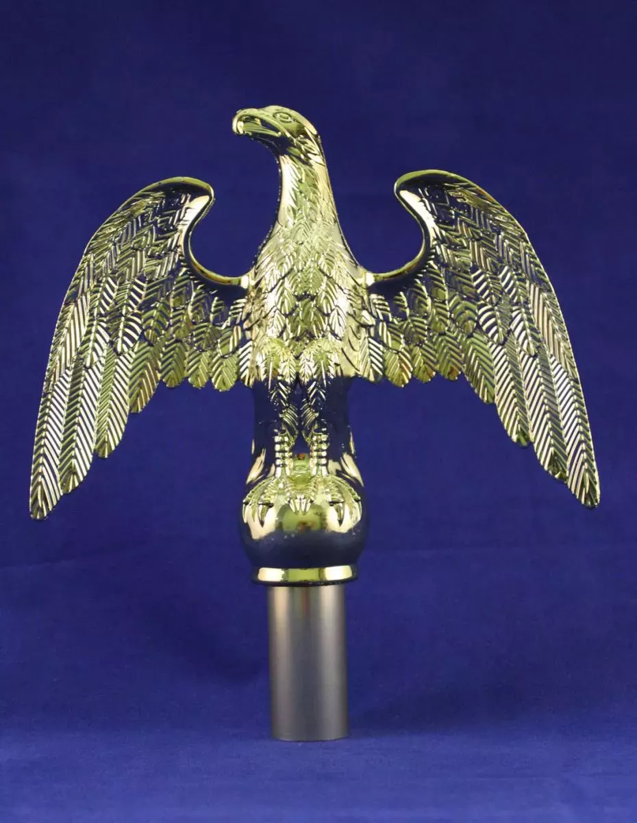 Eagle -7″ Aluminum Pole Ornament