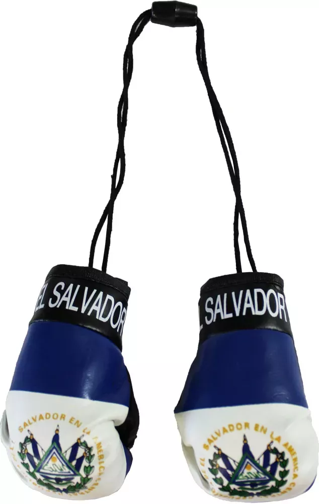El Salvador Mini Boxing Gloves