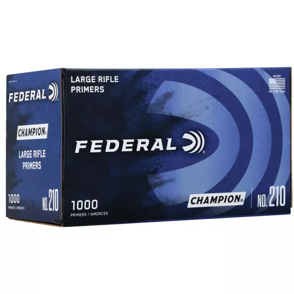 Federal Premium Large Rifle Primers Case of 5000