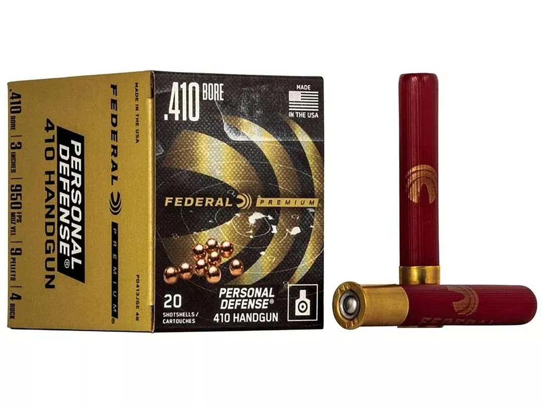 Federal Premium Personal Defense 410 Buckshot Ammo 3"