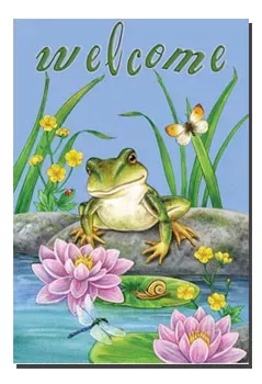 Frog's Pad Toland Art Banner