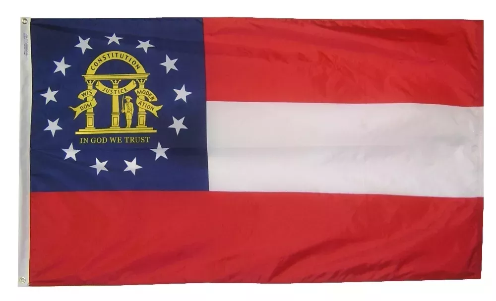 Georgia - 3'X5' Nylon Flag