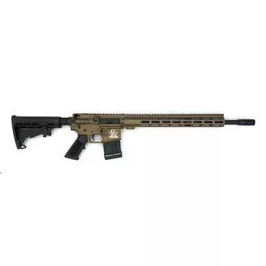 Great Lakes Firearms GLFA AR-15 450BM, .450 Bushmaster, 18.00" Barrel, 5 Rds, Bronze