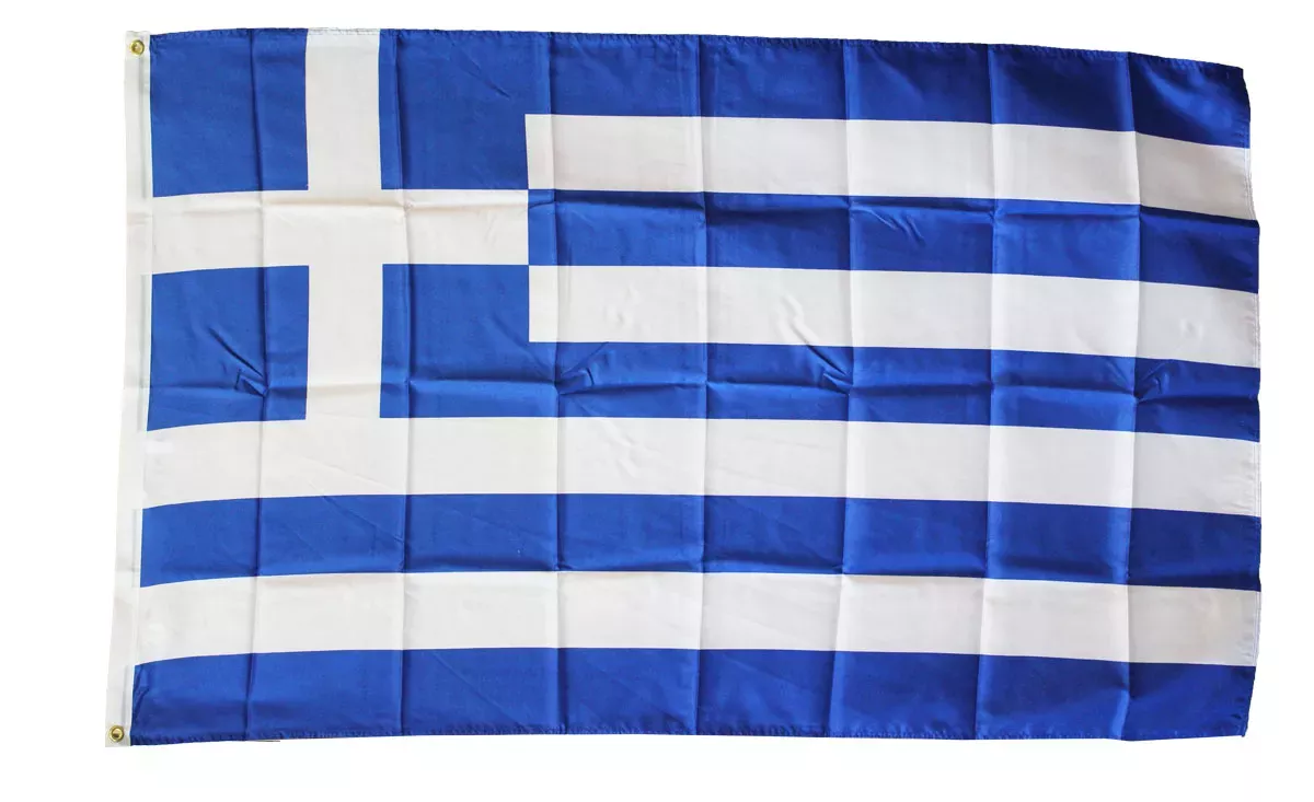 Greece - 3'X5' Polyester Flag