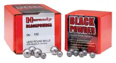 Hornady .350 .36 Caliber Round Ball 100-Count 40BX/CS