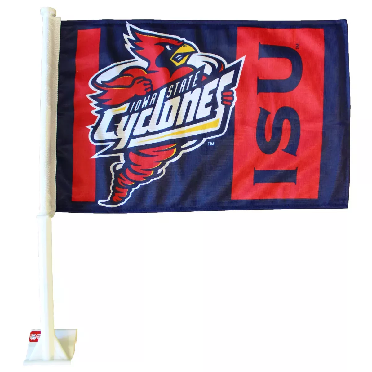 Iowa State - NCAA Car Flag