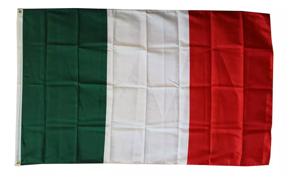 Italy - 3'X5' Polyester Flag