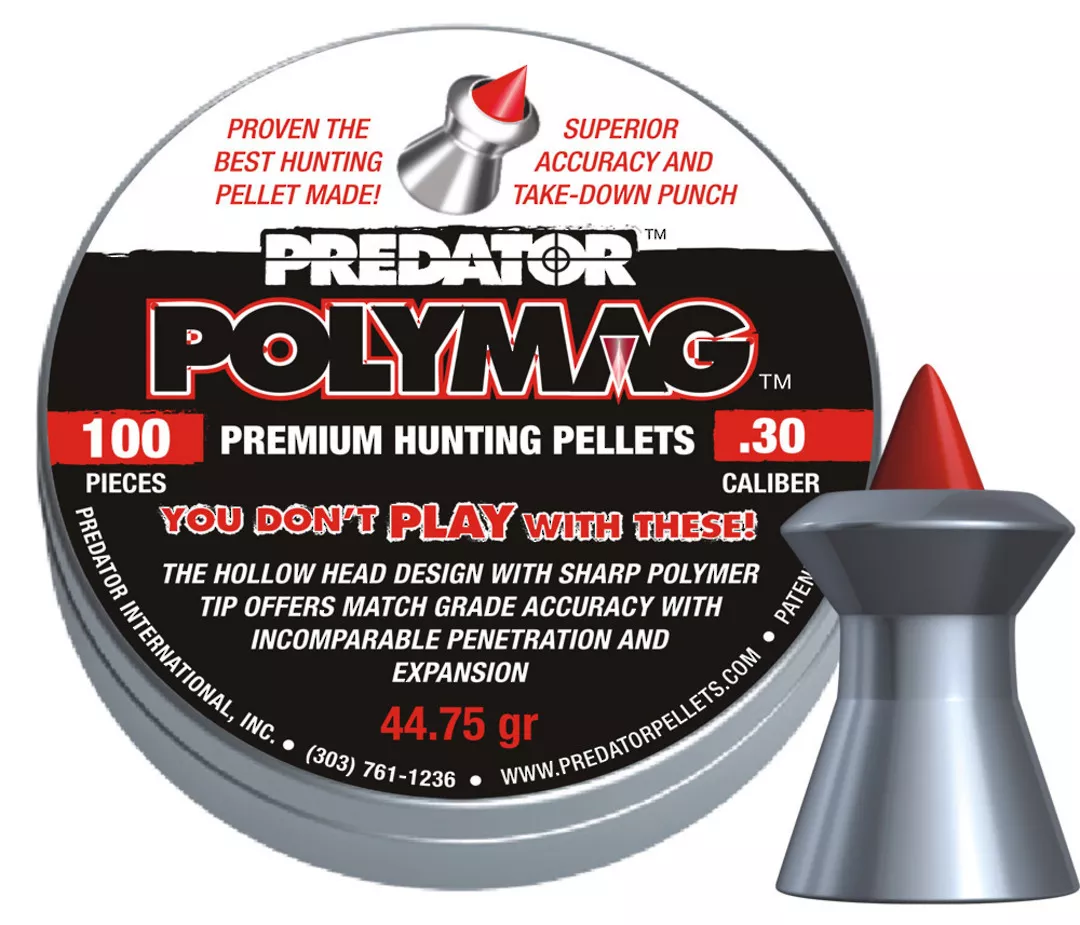 JSB Predator PolyMag .30cal 44.75gr (x100)