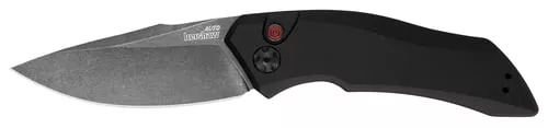 Kershaw Launch 1 Automatic Folding Knife 3-2/5 Drop Point Blackwash
