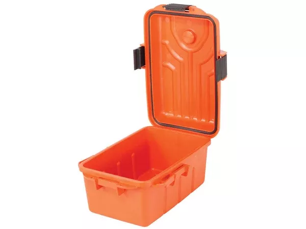 MTM Ammo Travel-Survivor Dry Box 10″ x 7″ x 5″ Plastic Orange