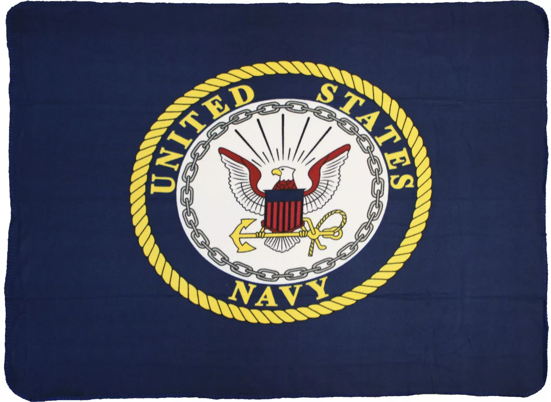 Navy Fleece Blanket