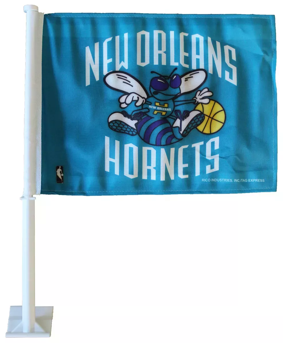 New Orleans Hornets NBA Car Flag