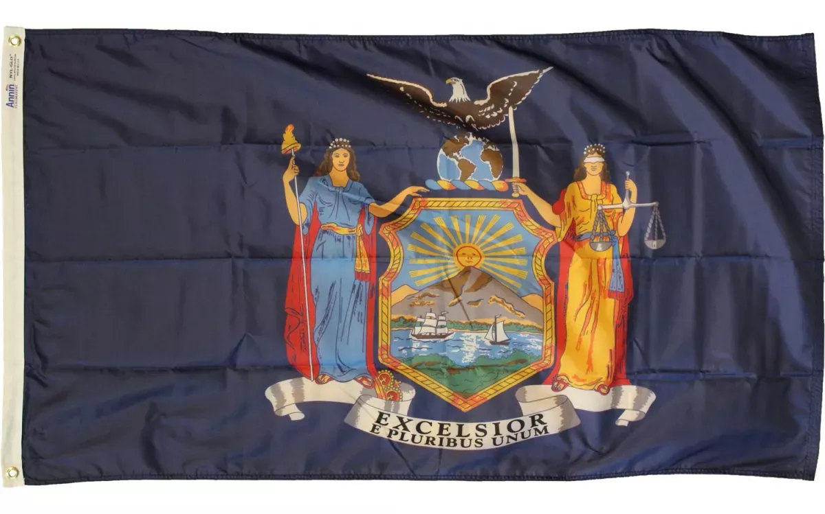 New York - 3'X5' Nylon Flag