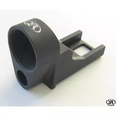 OPEN BOX - Krebs Custom M4 Buttstock Adapter for Standard & Saiga - Black