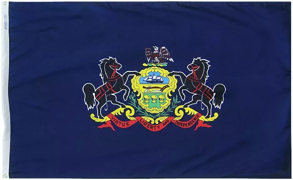 Pennsylvania - 3'X5' Nylon Flag