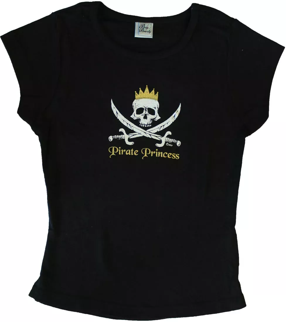 Pirate Princess Cotton Babydoll T-Shirt