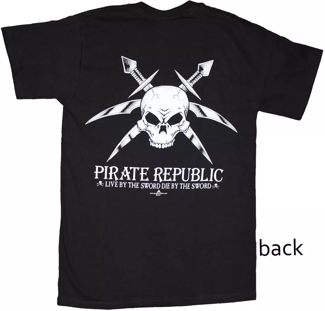 Pirate Republic Cotton T-Shirt