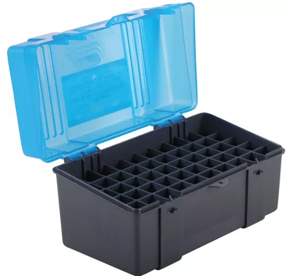 Plano Flip-Top Ammo Box Large50-Round Plastic