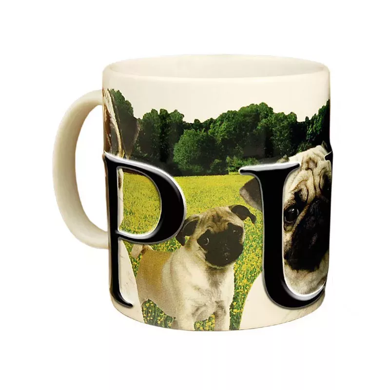 Pug – 18 oz. Coffee Mug