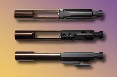 Q Two Piece BCG - Fits AR-15 Pattern Firearms, Black Nitride Finish Bolt Carrier Group