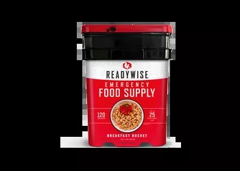 ReadyWise - 120 Serving Breakfast Bucket