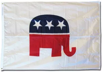 Republicans - 3'X5'Nylon Flag