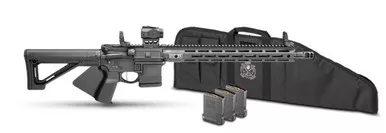 Saint Victor GP 5.56 16" Virid GD Blk 4/10rd CA