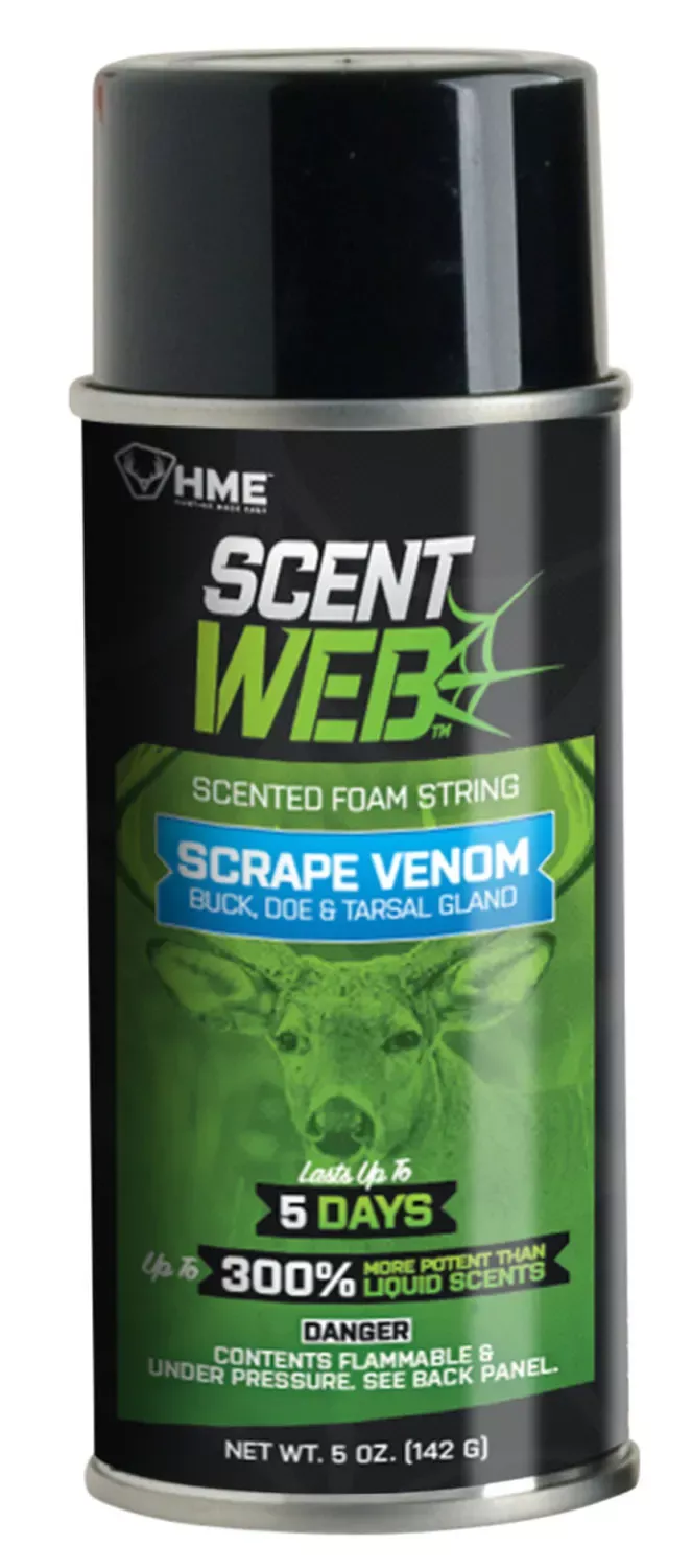 Scent Web Scrape Venom Deer Cover Scent Buck, Doe & Tarsal Gland 5 oz