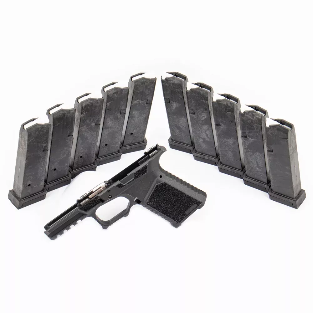 SCT Manufacturing SCT 19 Compact Stripped Polymer Frame with Locking Block - Black