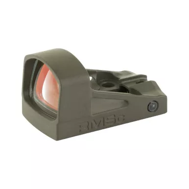 Shield Sights RMSc-4MOA, Compact Reflex Mini Red Dot Sight, Olive Drab Green